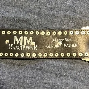 Accessories | Mm Ranch Wear Cow Hair Belt | Poshmark display picture 3